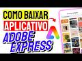 Como Baixar e Usar Aplicativo Adobe Creative no Celular