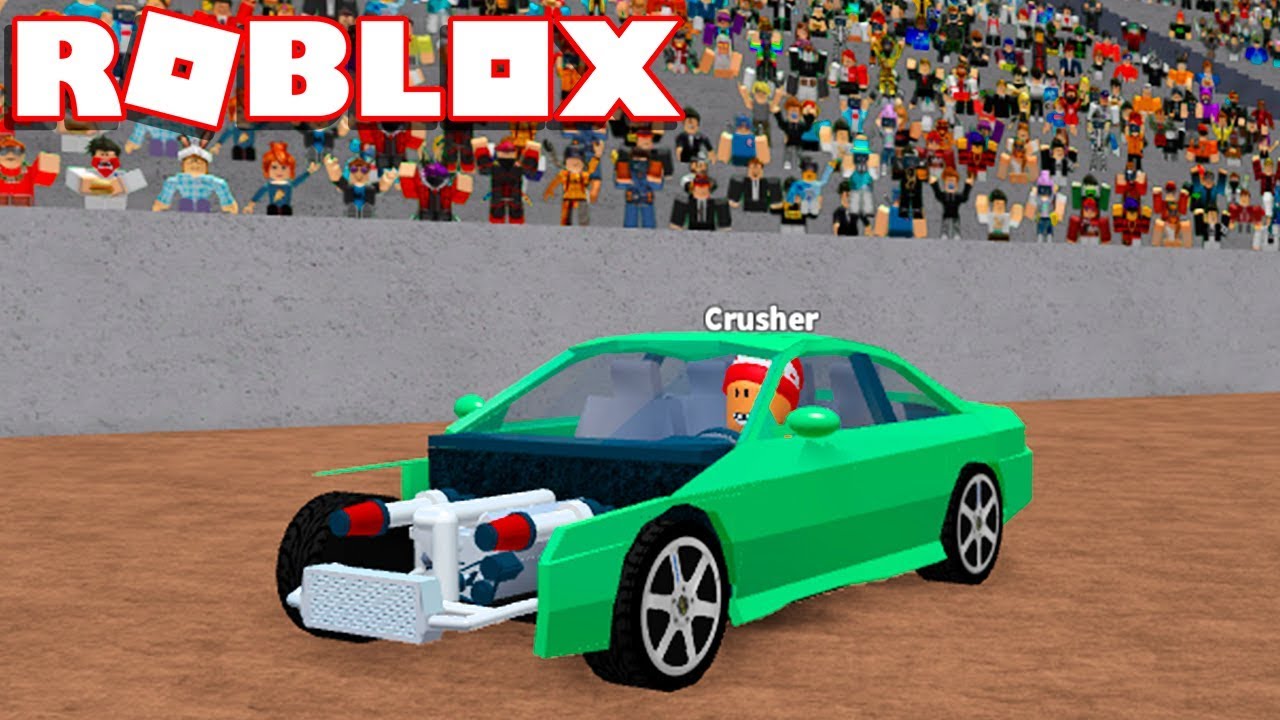 QUEBRAMOS MUITOS ÔNIBUS NO ROBLOX!! (Car Crushers 2) 