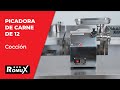 Vídeo: Picadora de Carne Boca de 12" Sobremesa ®Romux