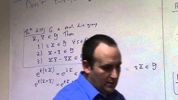 Matrix Lie Groups: March 8, what is the logarithm (part 2)