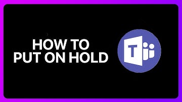 How To Put On Hold In Microsoft Teams Tutorial