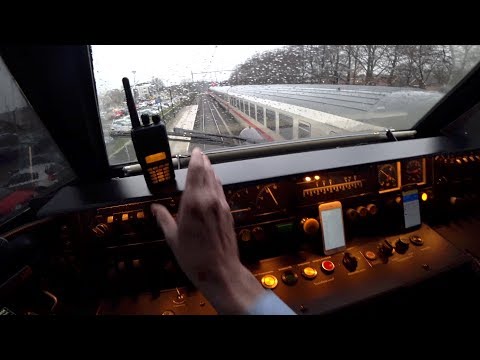 Train Driver's POV Enschede - Deventer ICM ZO ONTSTAAT VERTRAGING doorgedraaide reiziger 2018