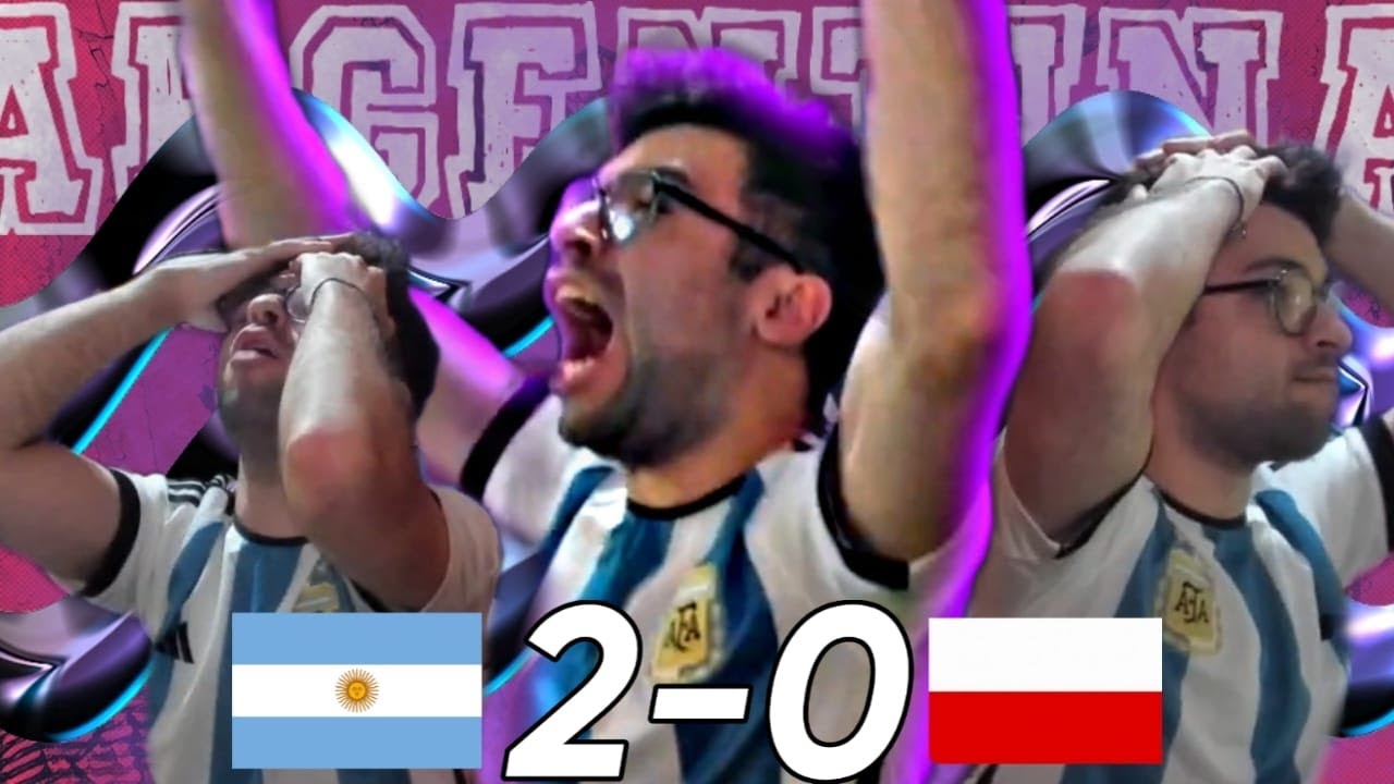 Reacción ARGENTINA VS POLONIA | Reacciones de un hincha de Boca | Mundial 2022