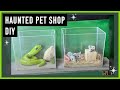 Making a miniature haunted pet shop