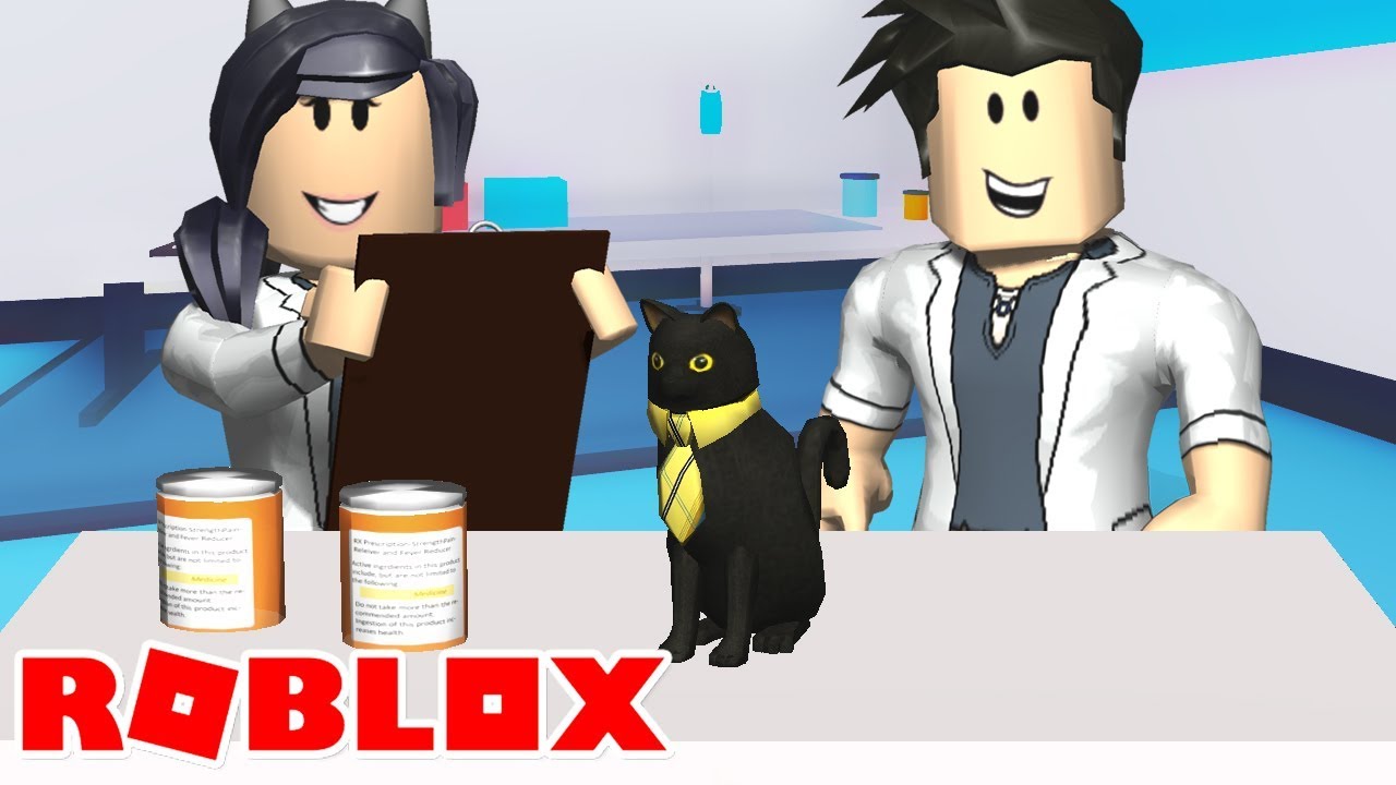 Agora Somos Veterinarios Roblox Vet Simulator Youtube - o casal mais hacker de todos roblox flee the facility youtube