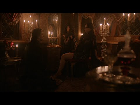 Lucy Lawless  feet scene from  tv show  Salem