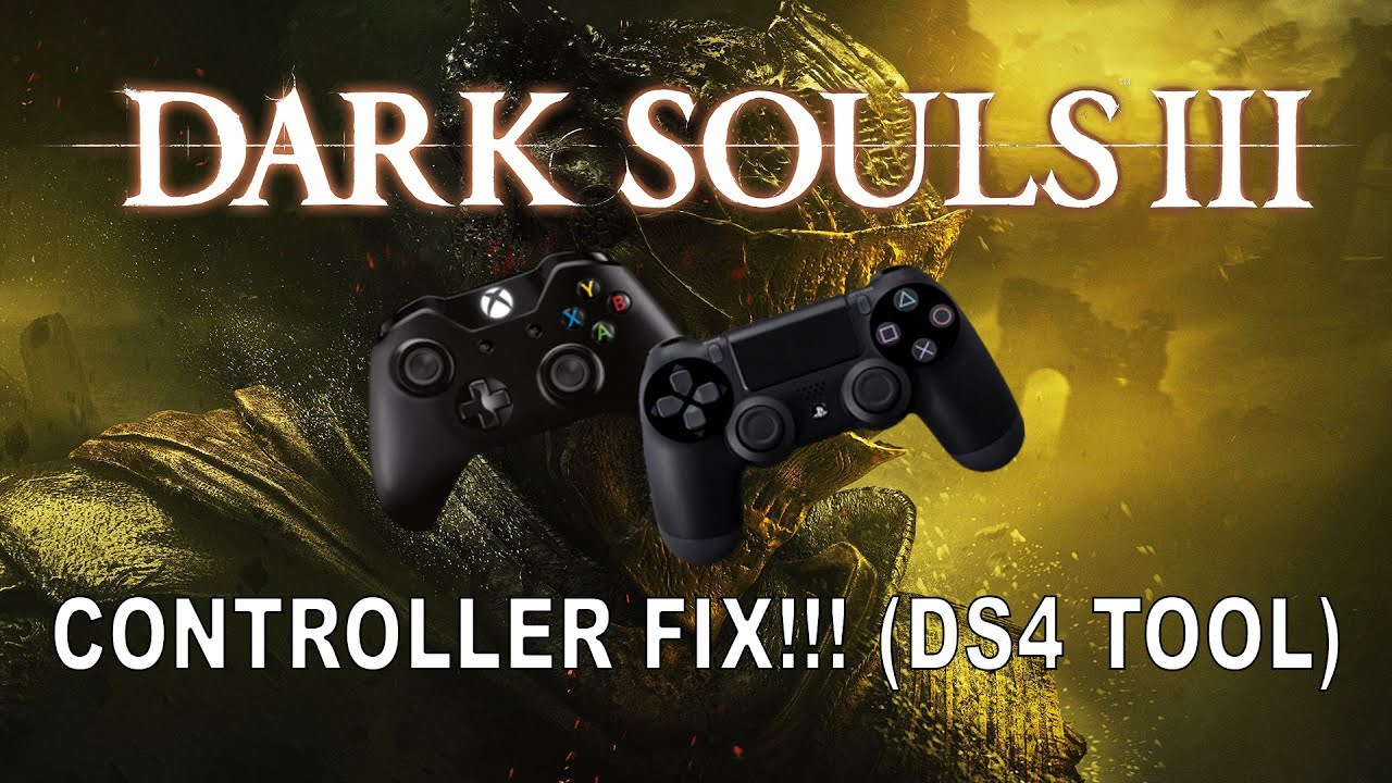 Ps4 tools. Ds4tool. Dark Souls ps4 Controller not working.