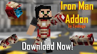 Minecraft Iron Man Addon/Mod (MCPE)(BETA) screenshot 5