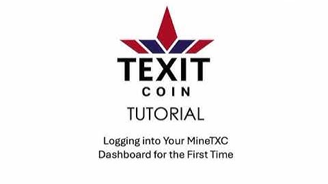 🔑 Tutorial - Welcome to the TEXIT COIN Movement!