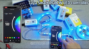 How to use the Tuya WiFi RGB+CCT Controller | Tuya Smart WiFi RGB+CCT Controller @TY-01-5CH