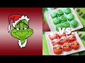 THE GRINCH&#39;S MACARONS (POMEGRANATE JAM WITH COCONUT)