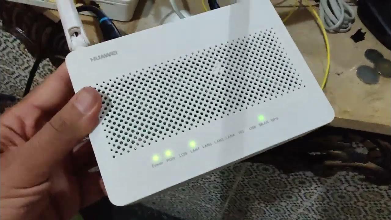changment routeur fibre optique inwi huawei 5ghz تغيير روتر انوي