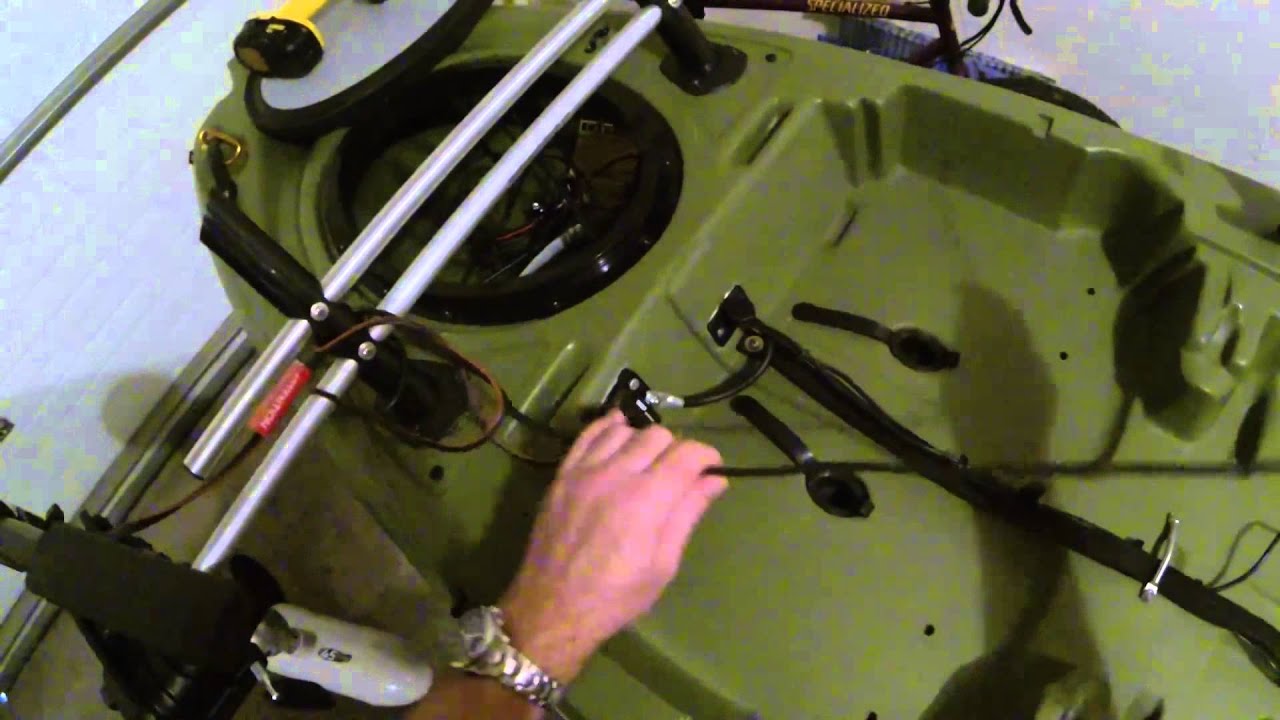 Jackson Kayak Big Tuna - Trolling Motor Walkthrough - YouTube