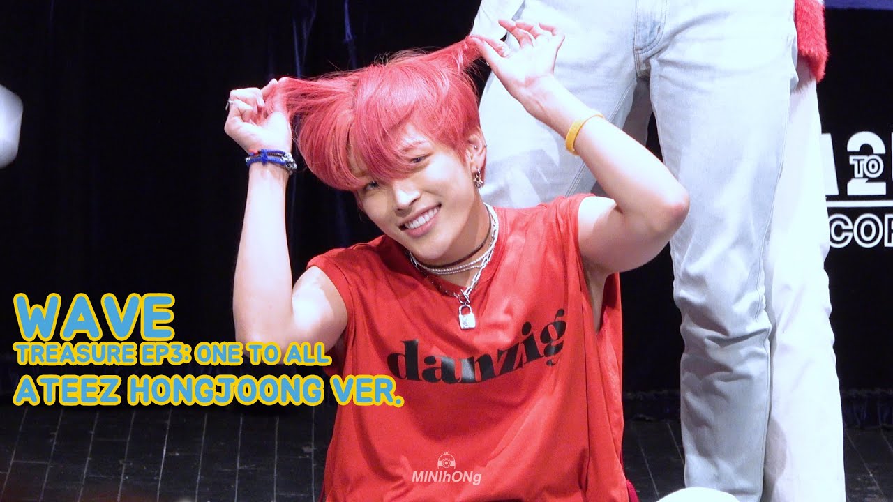 190629 신촌 팬싸인회 ATEEZ 에이티즈 홍중 wave 웨이브