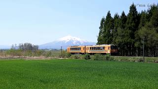 津軽鉄道　津軽飯詰ー毘沙門　津軽21形　普通列車