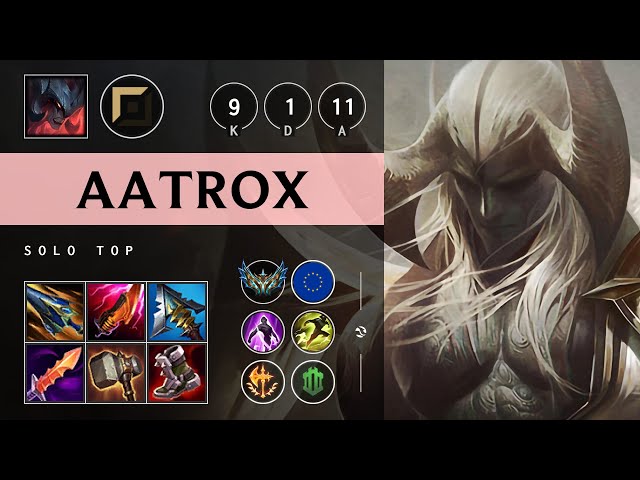 PlayStation4 - aatrox AATROX TOP IS 100% CRACKED AND I SHOW YOU WHY (VERY STRONG