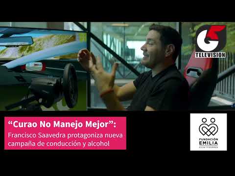 “Curao No Manejo Mejor”: Francisco Saavedra protagoniza nueva campaña de conducción y alcohol