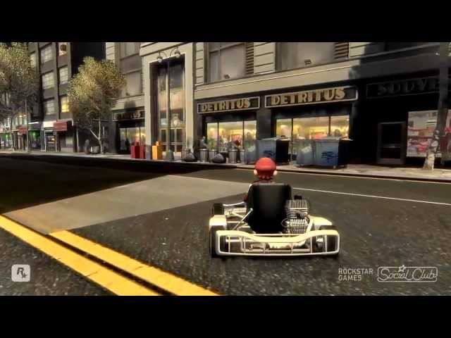 GTA IV  -  SUPER MARIO BROS class=