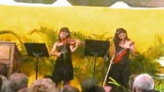 ''Dama Antañona'' Dúo de Violin y piano acompañante en ''La Isabela'' Valencia, Venezuela