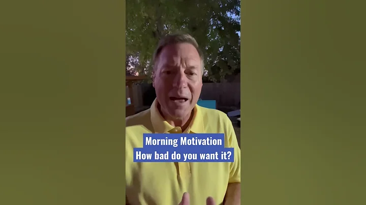 Morning Motivation - How bad do you want it | Davi...