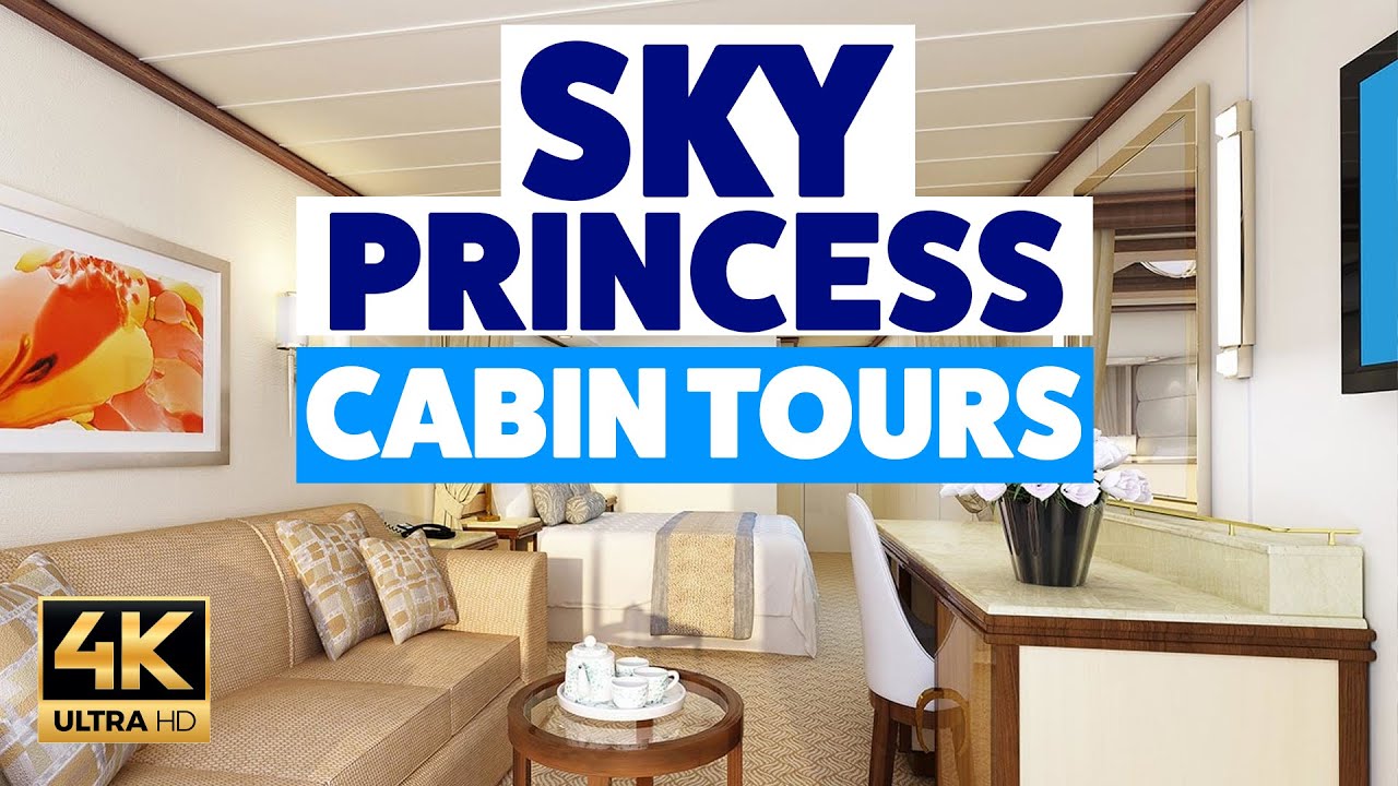 Sky Princess Tours Of All Cabin Types