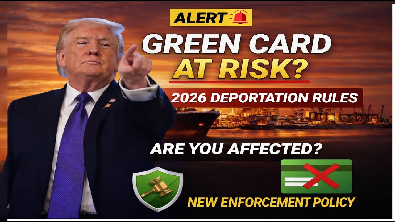 Green Card Holders Facing Deportation in 2026 | New US Immigration ...
