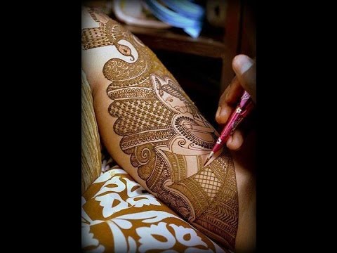 New Bridal Mehandi Designs For Hands And Legs 2017 Youtube