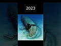 Britannic Wreck Before VS Now Britannic Wreck Before VS Now