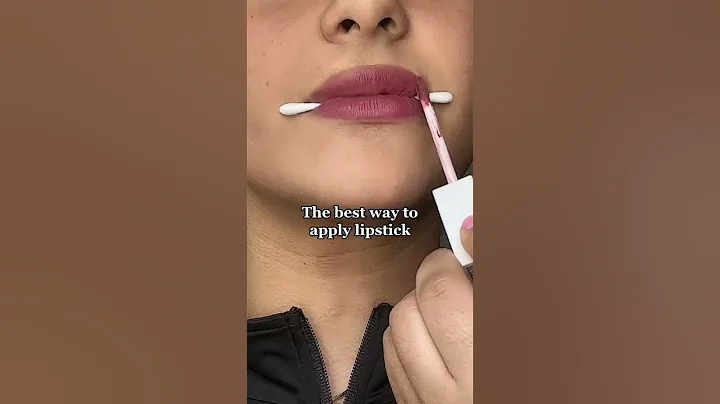 Best way to apply lipstick! #lipstickhacks #makeuphacks #IPSY - DayDayNews