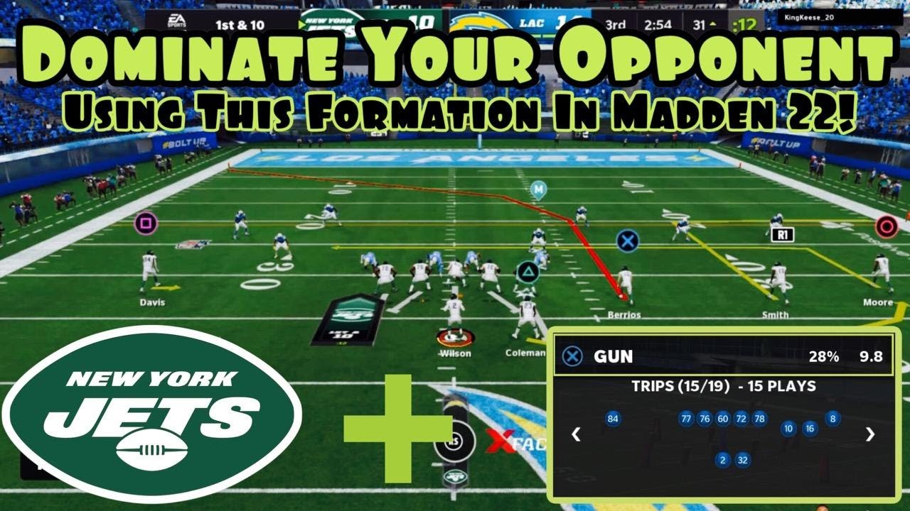 Dominate Your Opponent Using This Formation In Madden 22! | Team And Scheme Part 27 |