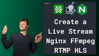 Create a Live Stream with Nginx and FFmpeg using HLS RTMP and Docker Compose