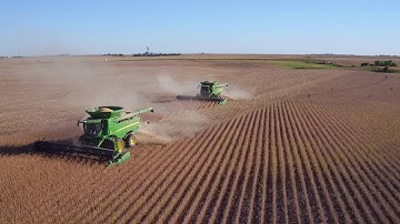 Potter Farms Soybean Harvest 2016