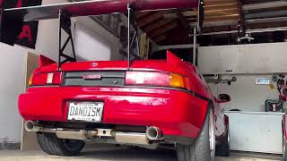 2GR MR2 Cold Start-Wilhelm Raceworks X Pipe and Dual Exhaust