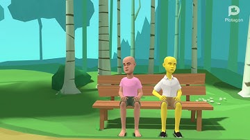 SpongeBob SquarePants in Plotagon.