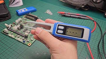 PeakTech P 3710 C/R measuring device for SMD with auto-scan - review and quick test