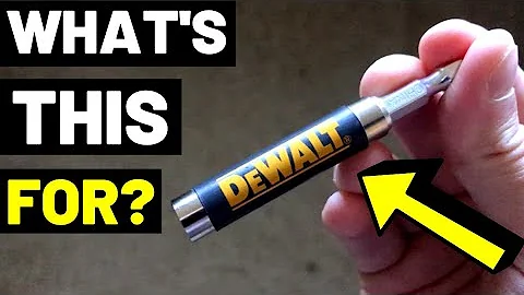 This Tool Helps You DRIVE SCREWS WITH EASE! (Bit Guide/Bit Sleeve/Drive Guide/Drill Bit Sleeve)