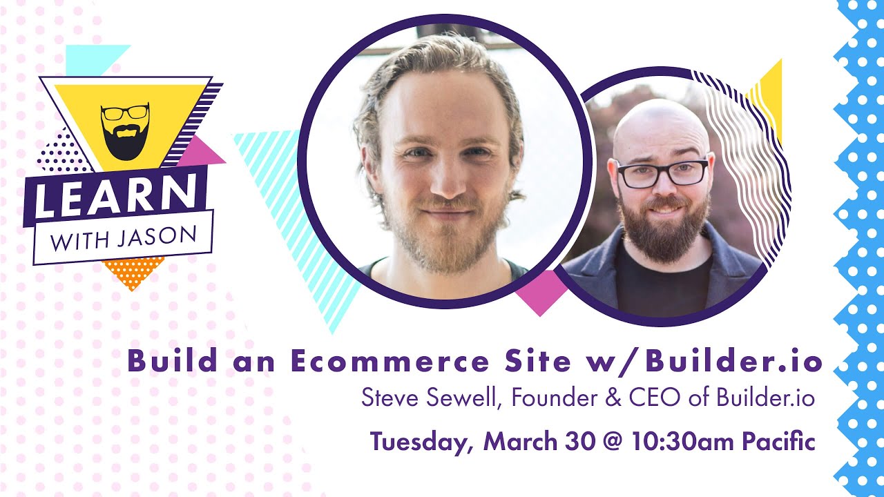 Create an Ecommerce Site Using Shopify, Next.js, and Builder.io (with Steve Sewell)