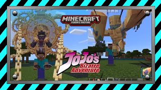 Minecraft PE : JoJo's Bizarre Adventure Mod【Mod ShowCase】 screenshot 1