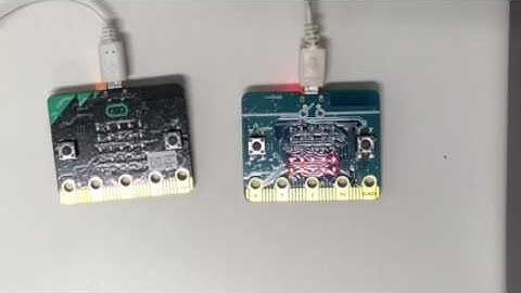 Send light-level data from micro:bit to chibi-bit.