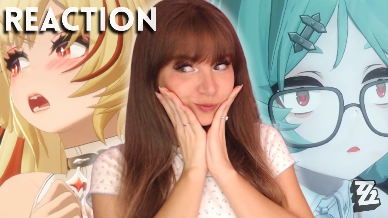 Claret Character Demo and LINK UP Reaction 💛 #zenlesszonezero