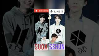 Utt Do BTS=SUGA π Ut Do EXO=SEHUN || #btsshorts #exoshorts #13mera7 #shortsvideo #kpop #amino Utt Do BTS=SUGA π Ut Do EXO=SEHUN || #btsshorts #exoshorts #13mera7 #shortsvideo #kpop #amino