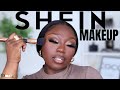 TESTING OUT SHEIN/SHEGLAM MAKEUP ON DARK SKIN I FLAWLESS MATTE FULL COVERAGE MAKEUP LOOK