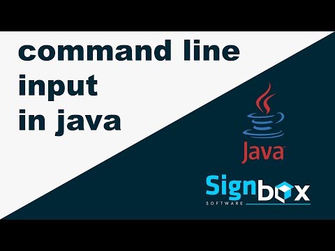 Java Tutorial For Beginners 13 - Command line input in java Step by Step understand