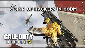 6 Sign of Hackers in Codm