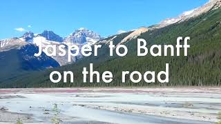 Jasper to Banff on the Road