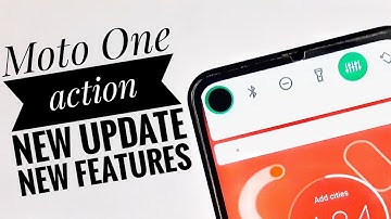 Moto One Action || February Security patch Update || New Features