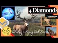4 Diamonds including a Legacy Diamond Red Deer! - Hunter Call of the Wild
