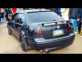 VOLKSWAGEN GLI MK4 AK-47 GUNSHOT EXHAUST SOUNDS LOUD BANGS!!