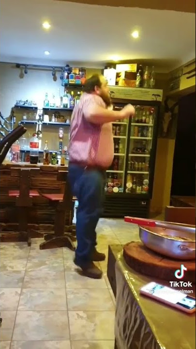 White South African dancing to Nkalakatha by Mandoza.