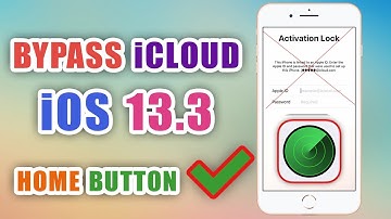 Bypass iCloud ios 13.3 & 13.3.1 Fix Home Button